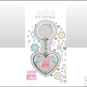 Sleutelhanger VW kever
Love bug hart