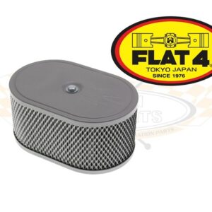 Luchtfilter met houder Weber IDF
ovaal  41mm hoog