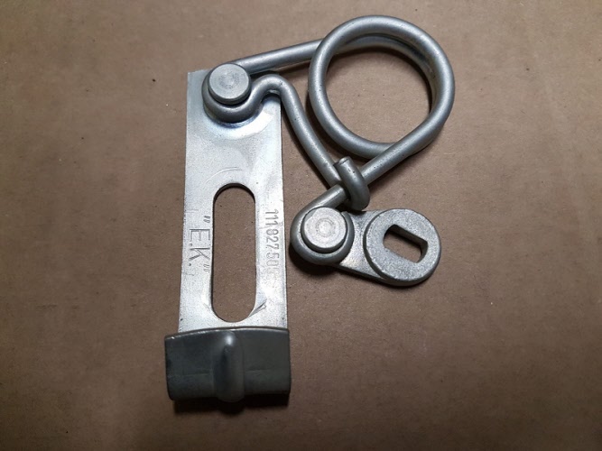 Motorklep T handle sluiting NOS - ORG. VW
kever 10/52->7/64 111 827 505
