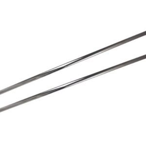 Treeplank sierlijst ->7/66 set A-kwal.
33mm hoogglans gepolijst RVS
