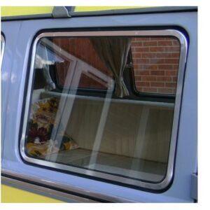 Pop out compleet met glas en seal
T1 ->7/67 gepolijst aluminium