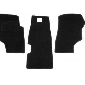 Vloermat cabine tapijt zwart
T3 8/79->7/92  3-delig