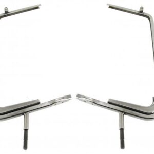 Tochtruit frame T1 portier
Gepolijst RVS  ->8/67  set